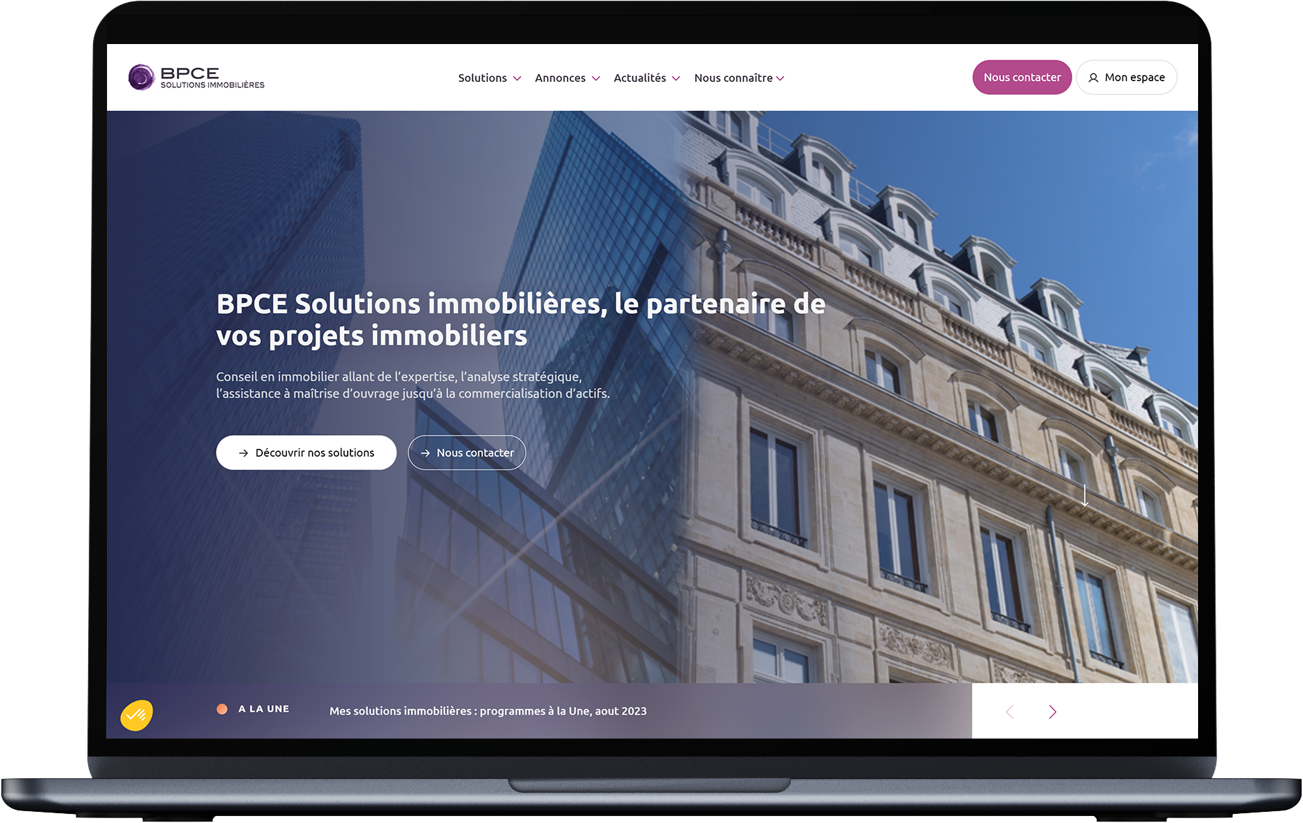 Création de sites Internet immobiliers