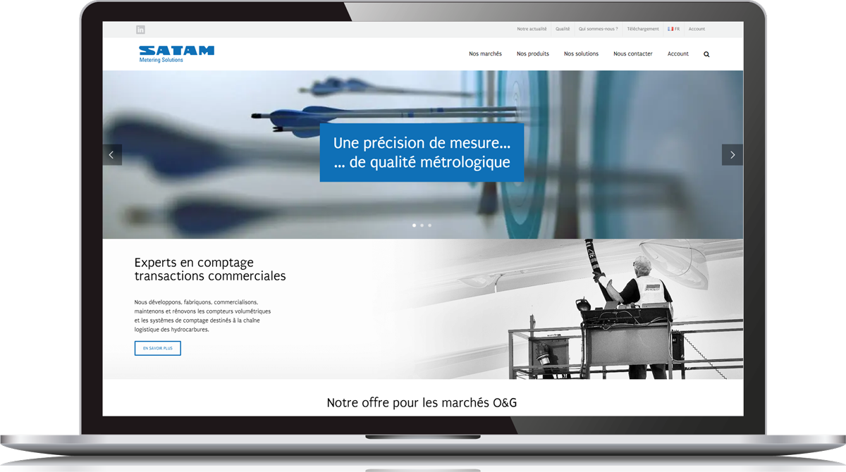 Création d'un site au rayonnement international