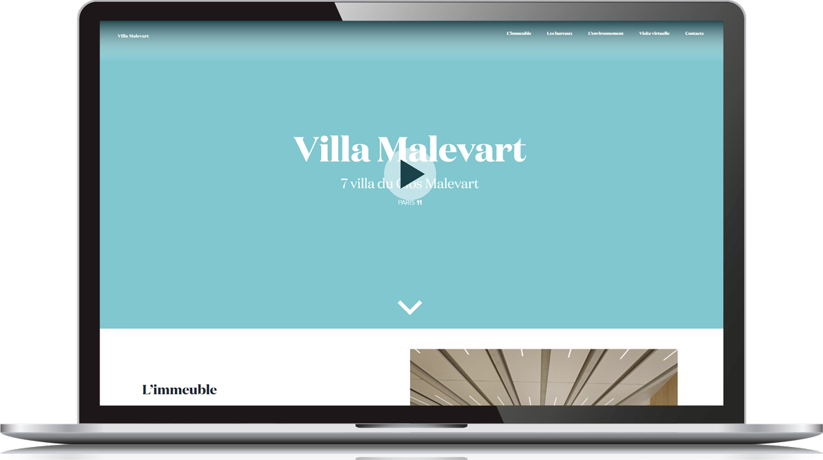 La Villa Malevart en ligne
